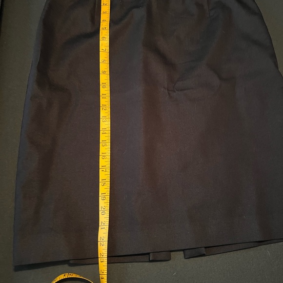 Tahari Denim Suite with White Piping Detail- Plus - Picture 14 of 16